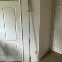 YAHEETECH 7-FOOT OLYMPIC BAR BARBELL WITH COLLARS 