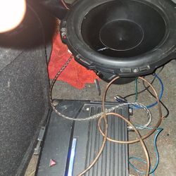 Rockford Fosgate 12 Inch Sub.  Dual Coil. Hard Hitting 