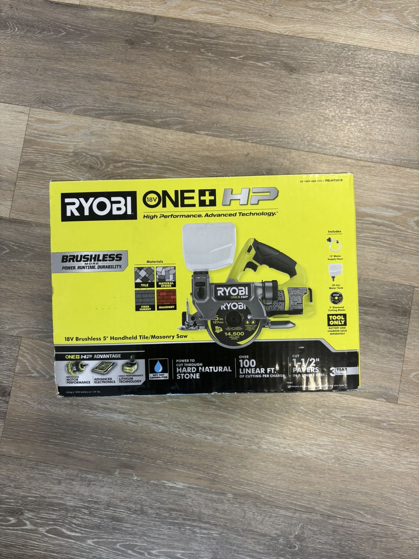 Ryobi Brushless Tile/Masonry Saw