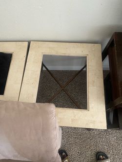 Living room set w side tables