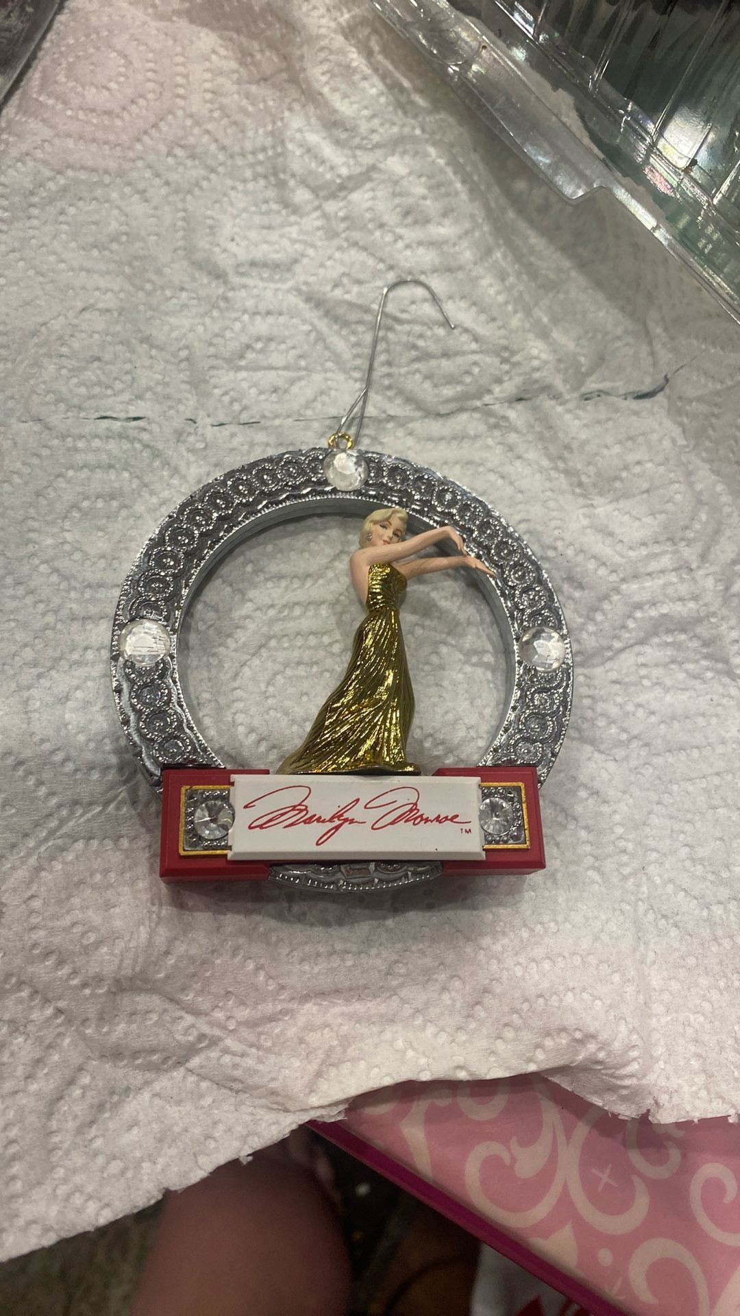 Marilyn Monroe Hallmark Ornament 1991