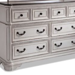 Scarlet White Dresser