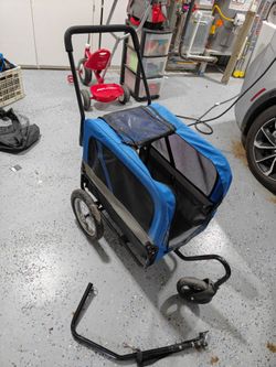 Bike trailer for pet/luggage