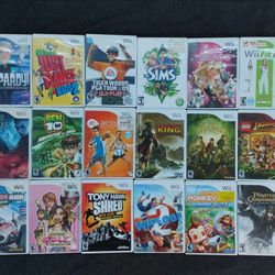 $5 Nintendo Wii Games