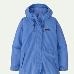 Patagonia Women’s Outdoor Everyday Rain Jacket *Brand New* Abundant Blue
