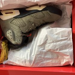 Travis Scott Olive 6s Sz12