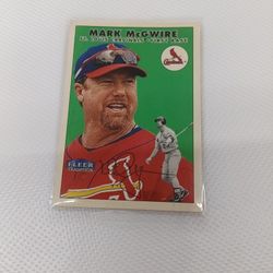 Rare Mark McGuire 1 of 12 Authentic Autograph 