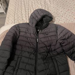 Hollister mens puffer