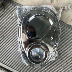 Chevy Small Block Chrome Timing Cover 