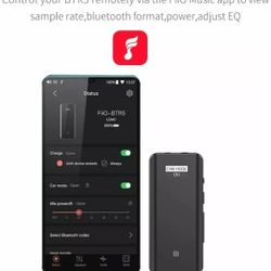 FiiO BTR5 Portable High-Fidelity Bluetooth Amplifier (Black)