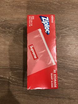 Supreme ziploc bags