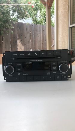 Orignal Jeep Wrangler Radio 2012