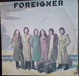 FOREIGNER "SELF TITLED" 1977 Atlantic Reissue SD-19109  VG+/VG~w/lyric sleeve