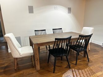 Dining Room Chairs (6) - Table Not Included