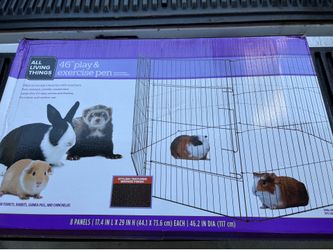 46” Pet play pen