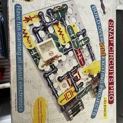 Snap Circuit Pro - Safe Snap on Electrical Kit For Kids