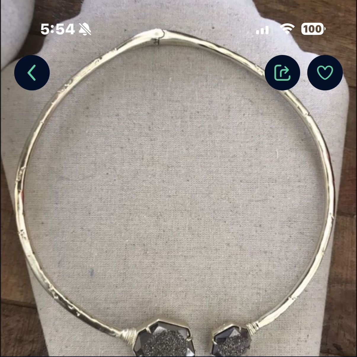 Kendra Scott Drusy Choker Necklace