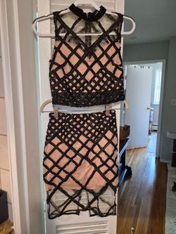 A. Peach 2 piece set