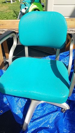 industrial atomic age office chair