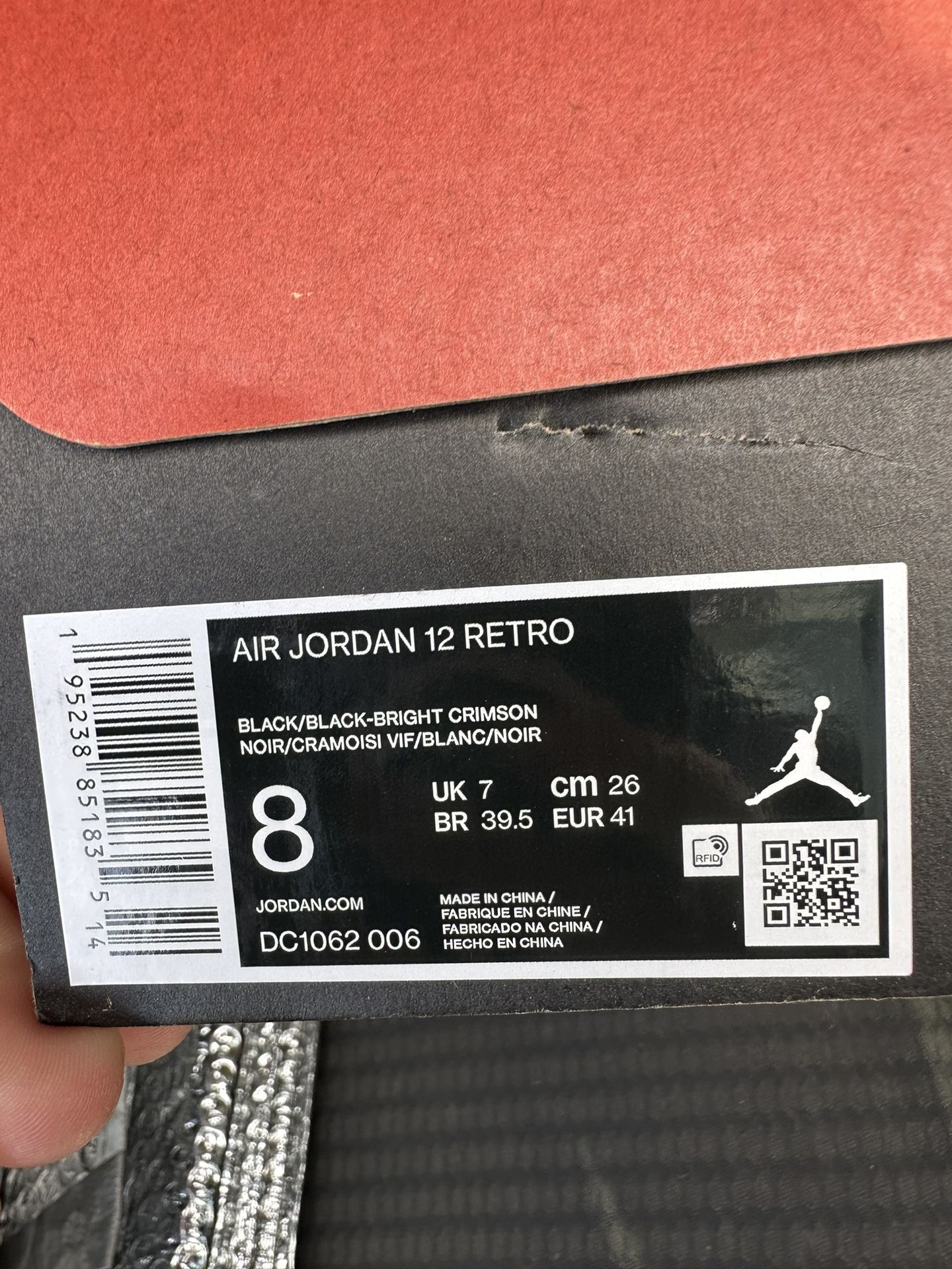 Mens Jordan’ 4 New Size 8 Rare Hard To Get