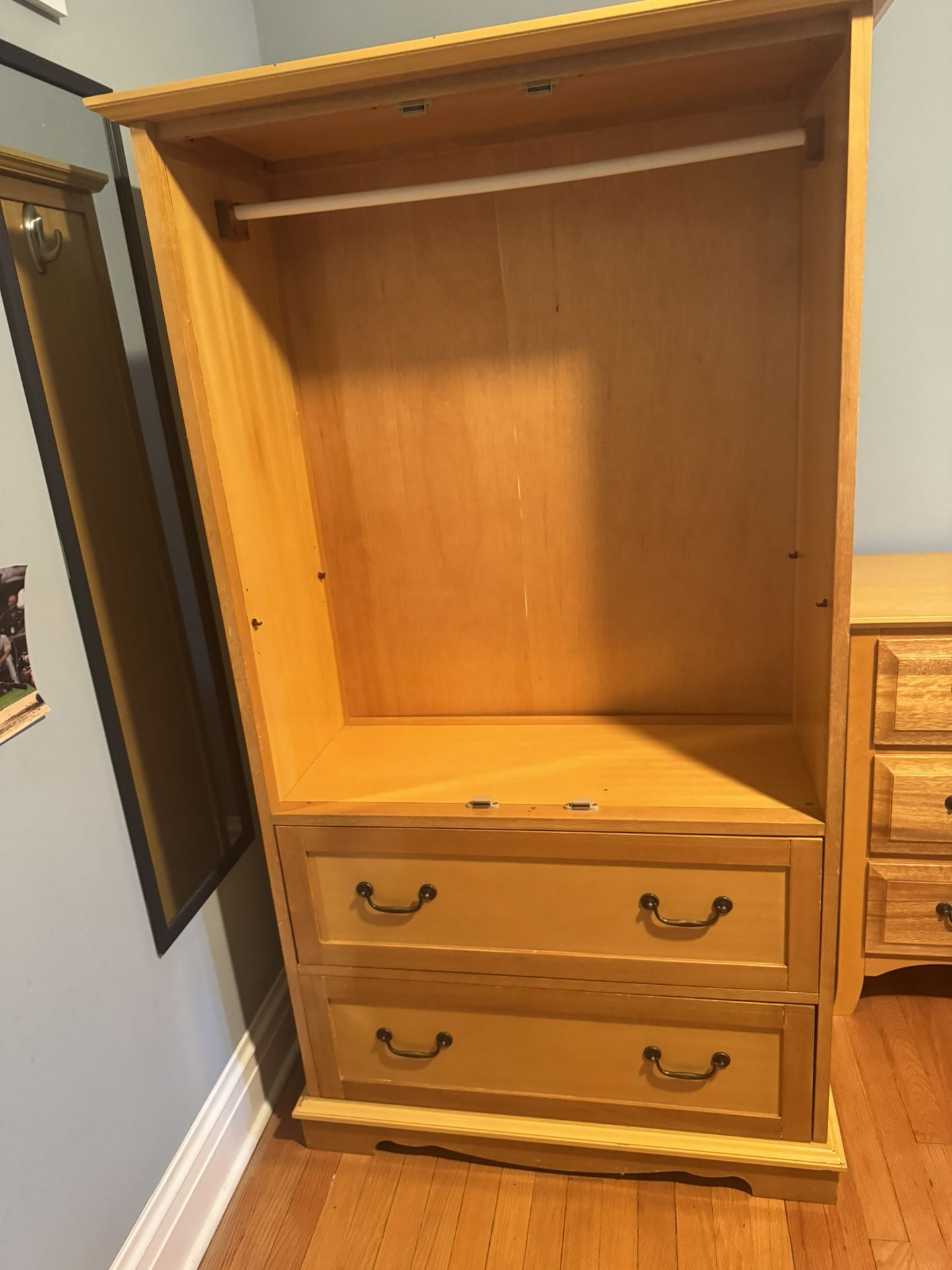 Free Kids Dresser and Armoire