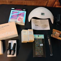 Beetles Nail Powder with Accessories