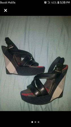 Burberry wedges