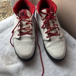 Nike  Jordan V1 Chukka White Gym Red  535992-201 Men’s 11.5 