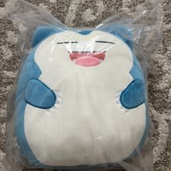 squishmallows snorlax pokemon center 12”