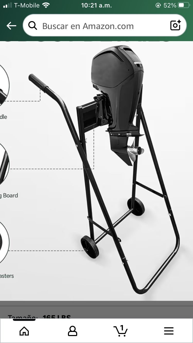 soporte de motor de barco