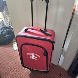 Disneyland 1955 Resort Carry On Suitcase Luggage Rolling Carry _on In Good Condition 