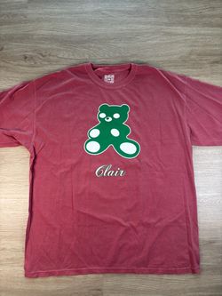 SinClair Bear Graphic T-Shirt Red XXL
