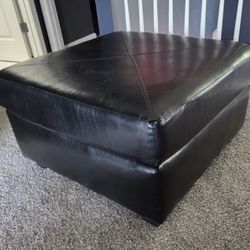 Black Ottoman 