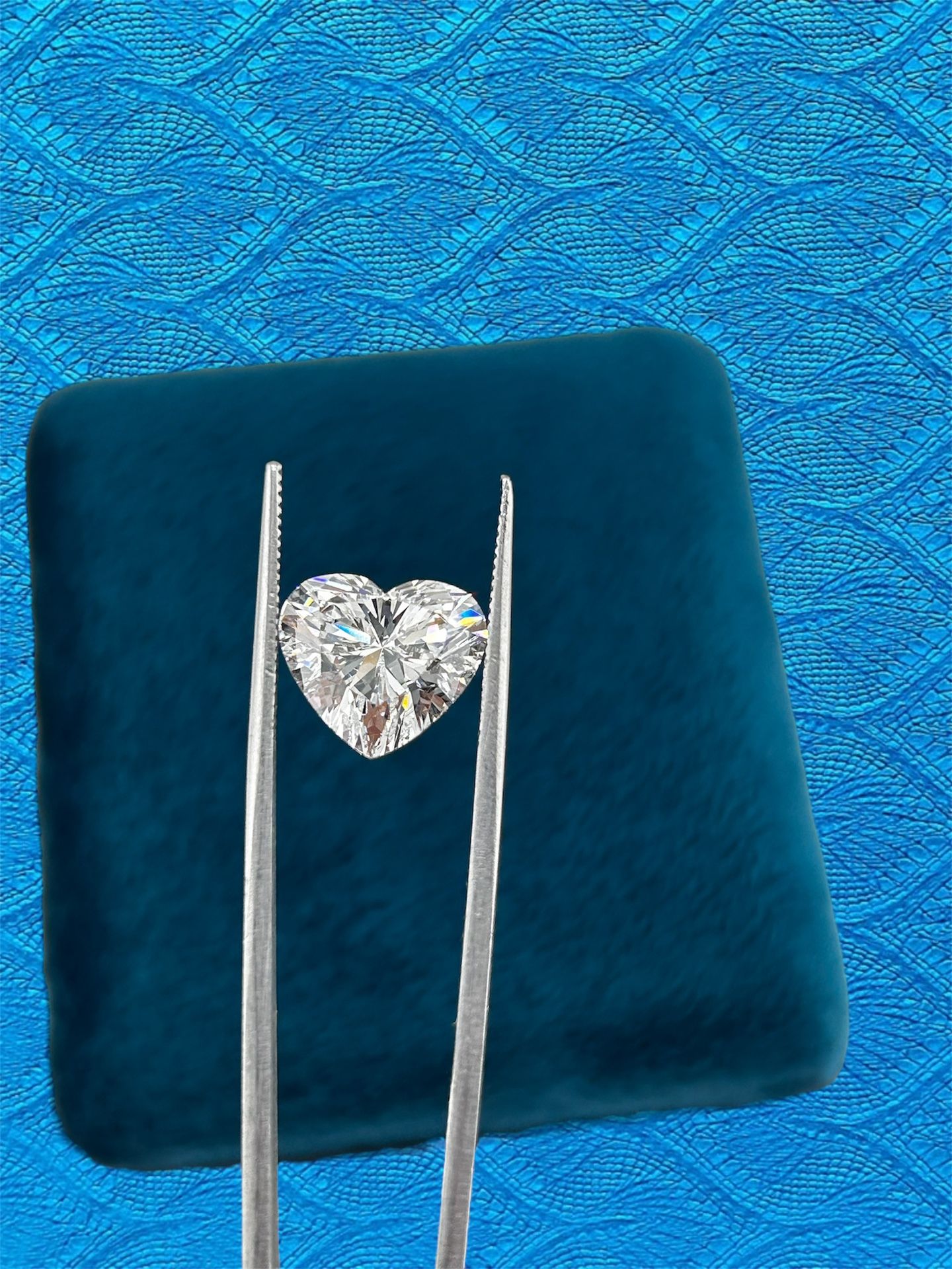 Heart Shape Certified Diamond For Ring Or Jewelry 