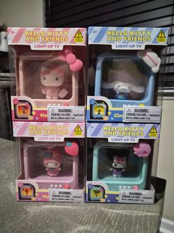 Hello Kitty and Friends Light-Up TV Set of 4