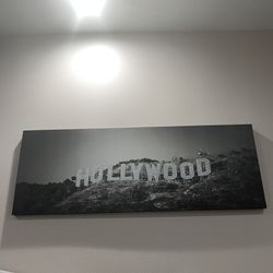 Hollywood Room Sign