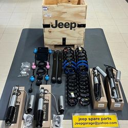 Mopar 2-in Jeep gladiator lift kit with Bilstein, shocks and reservoirs