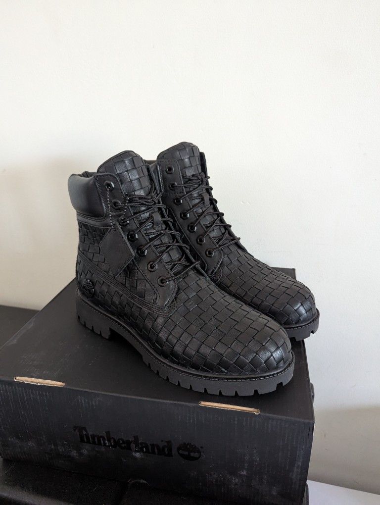 Timberland Woven Boots Size 10