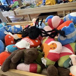 Varied Stuffed Animals 