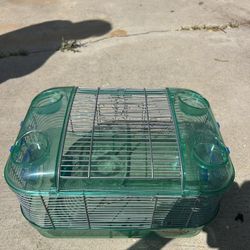 Hamster Cage With Bedding And More