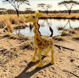 2006 McDonald's Disney's 5" BRIDGET The Giraffe "The Wild" Movie Happy Meal Toy. This is a 2006 McDonald's Happy Meal toy featuring the character Brid