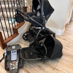 Premium Peg Perego Travel System – YPSI Stroller + Primo Viaggio 4-35 Nido Car Seat (Merino Wool)