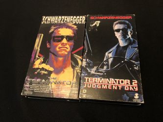 TERMINATOR VHS MOVIE LOT
