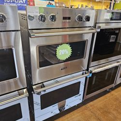 Built In Double Wall Oven Viking 30 Inch Wide Stainless Steel
