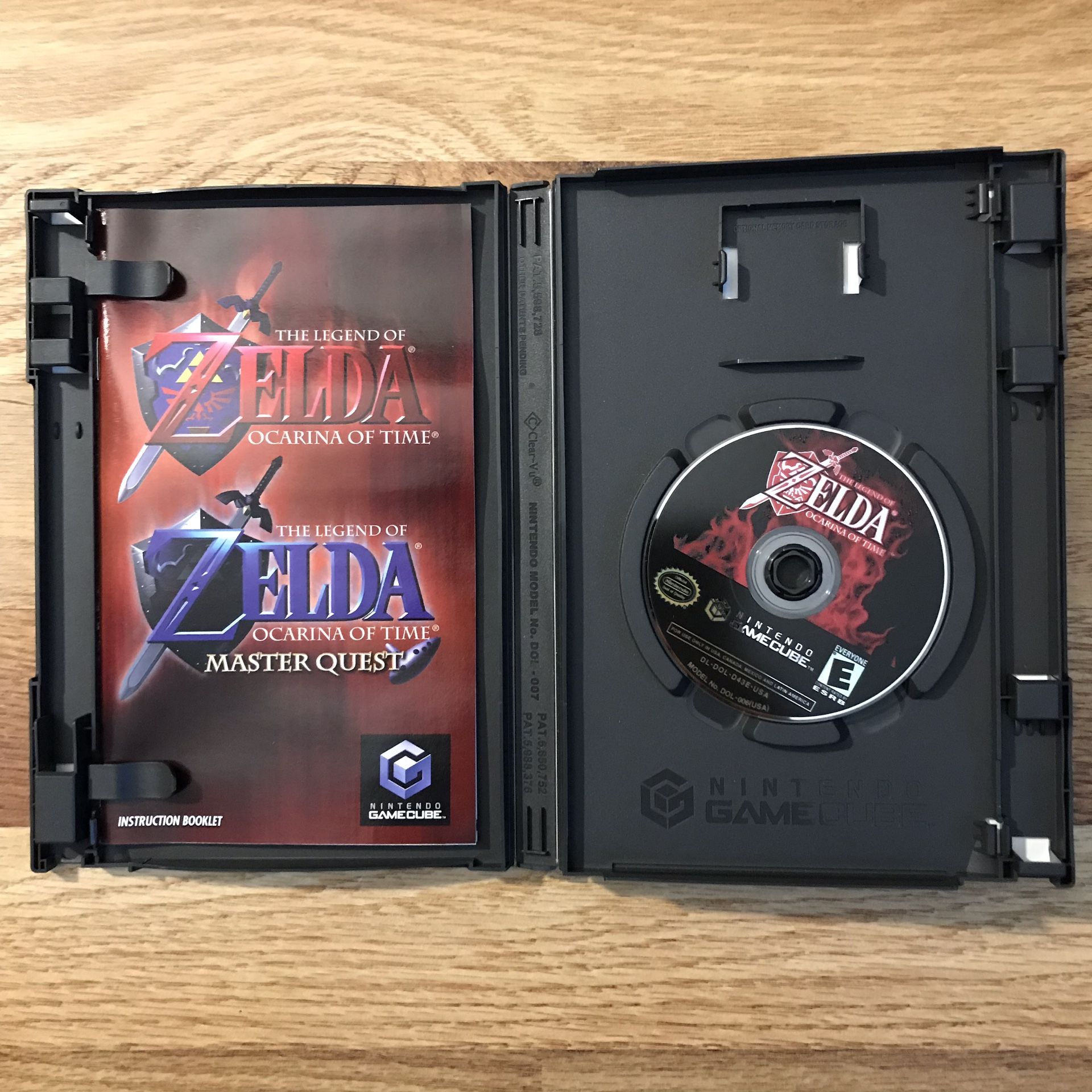 Legend of Zelda Ocarina of Time Master Quest Nintendo GameCube