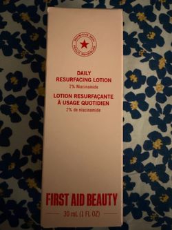 first aid beauty daily resurfacing lotion