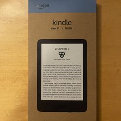 Kindle 11th Gen 16 GB Unopened 