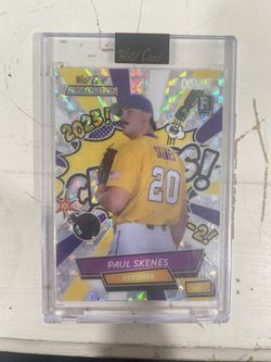 WC Alumination Paul Skenes LSU Card (#/8)