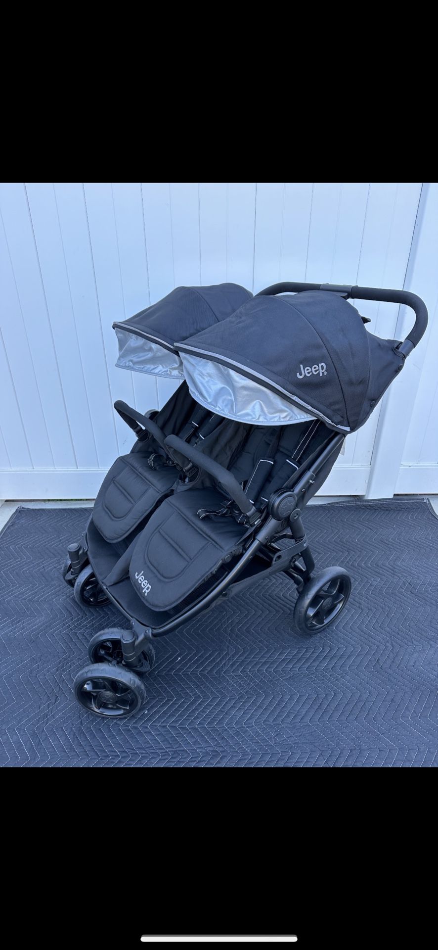 New Jeep Destination Double Stroller / Side By Side Stroller