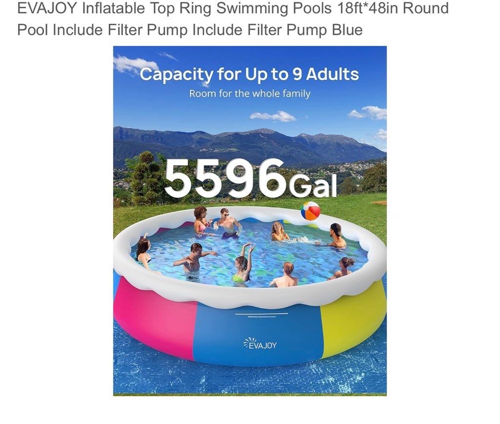 Inflatable Pool!